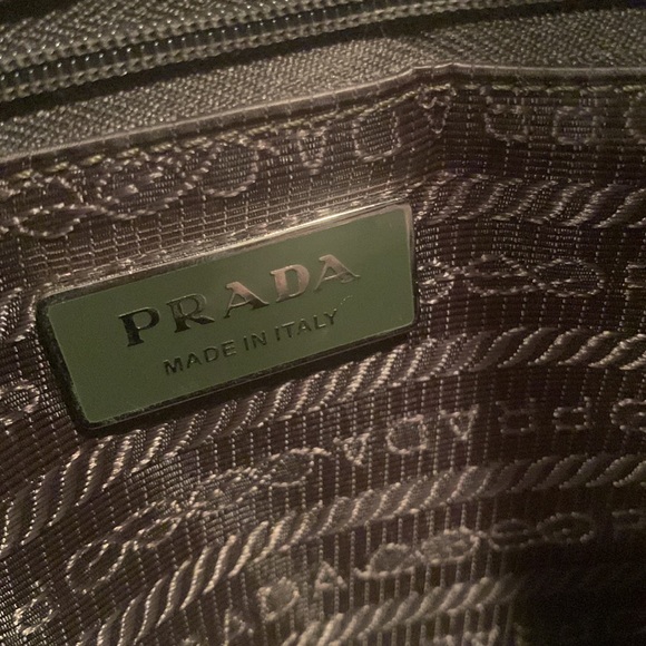 Prada Nylon Olive Green Crossbody Messenger Bag - Picture 5 of 7